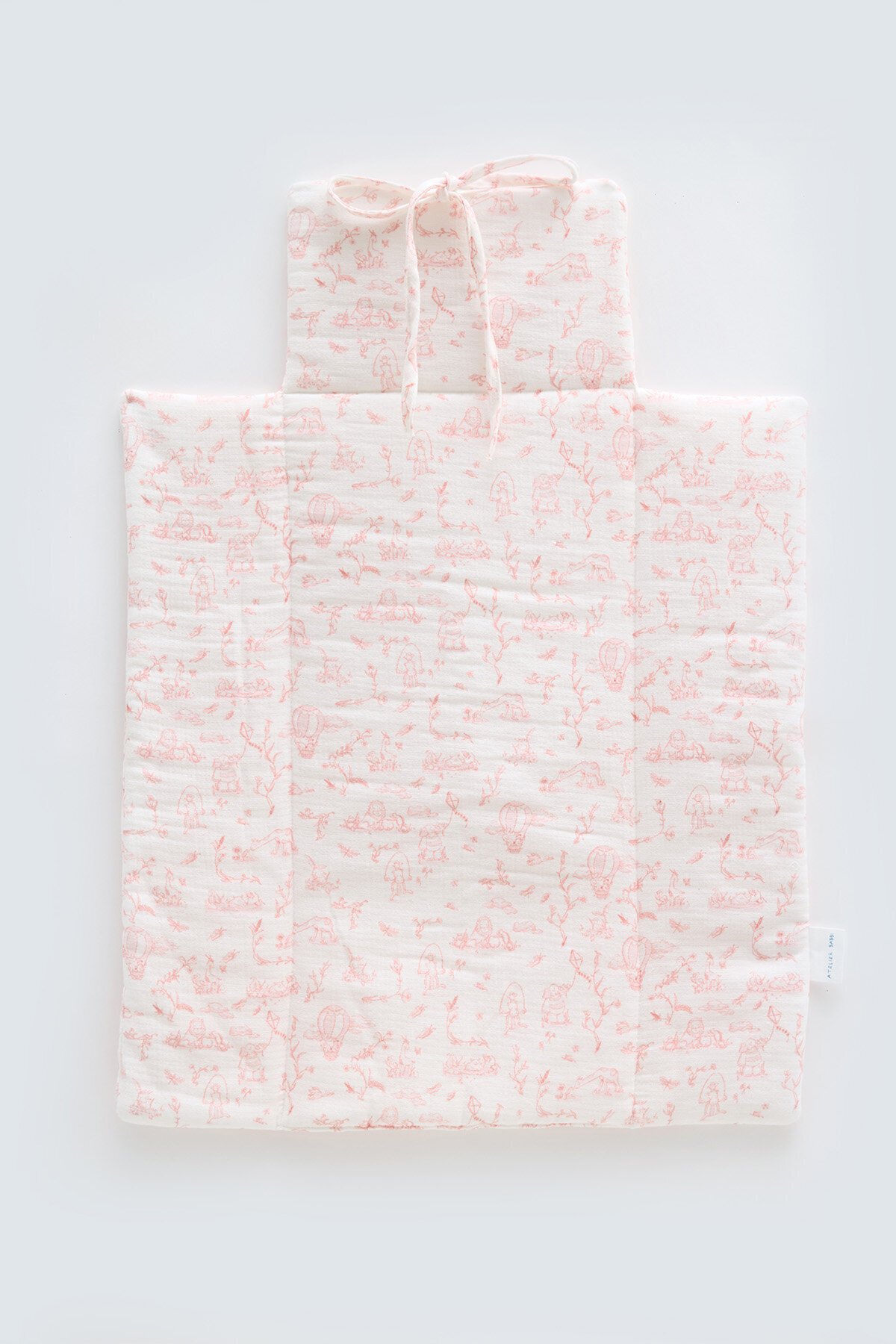 Alt Açma Matı - Toile De Jouy / Pembe