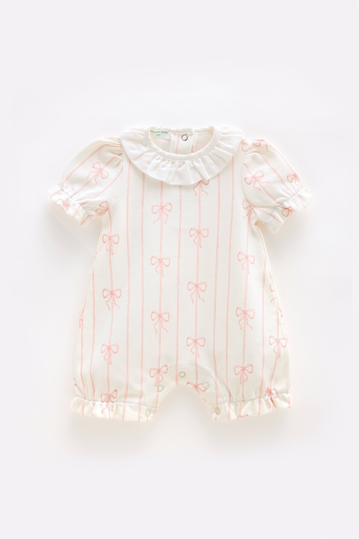 Romper - Kurdele / Pembe