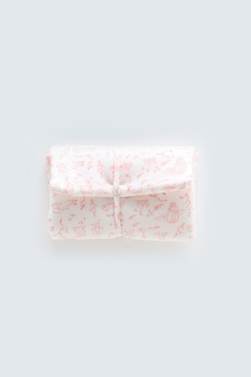 Alt Açma Matı - Toile De Jouy / Pembe