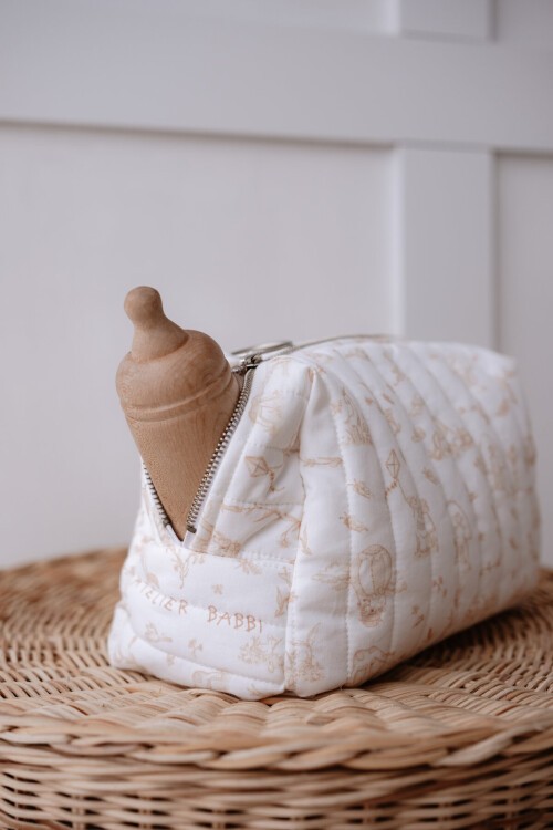 Bebek Bakım Çantası - Toile De Jouy / Bej