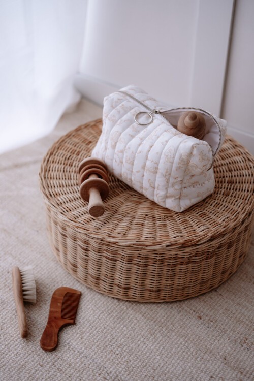 Bebek Bakım Çantası - Toile De Jouy / Bej