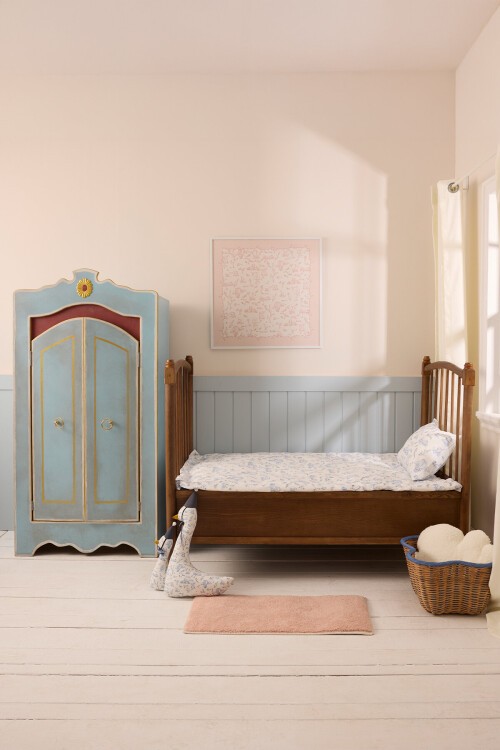 Bebek/Çocuk Nevresim Takımı - Toile De Jouy / Mavi