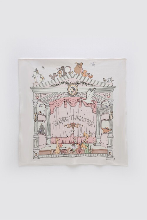 Çift Taraflı Bebek Battaniyesi - Theatre / Pembe