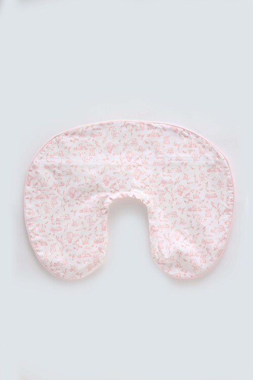 Emzirme Yastığı - Toile De Jouy / Pembe