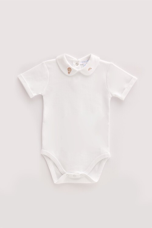 Nakışlı Body - Toile De Jouy / Bej