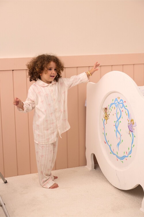 Pijama Takımı - Kurdele / Pembe