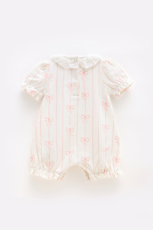 Romper - Kurdele / Pembe