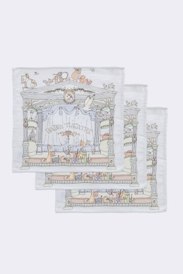 3Lü Ağız Bezi Seti - Theatre / Mavi