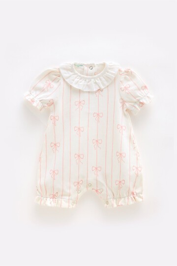 Romper - Kurdele / Pembe