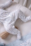 3lü Yenidoğan Seti - Toile De Jouy / Mavi