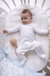 4lü Yenidoğan Seti - Toile De Jouy / Mavi