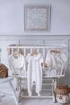 5Li Yenidoğan Seti - Toile De Jouy / Bej