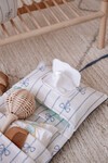 Bebek Bakım Hediye Seti - Kurdele / Mavi