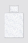 Bebek/Çocuk Çarşaf Seti - Toile De Jouy / Mavi