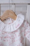 Bebek Tulum - Toile De Jouy / Pembe