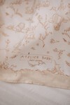 Çift Katlı Müslin Bebek Örtüsü - Toile De Jouy / Bej