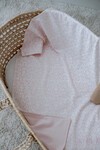 Çift Taraflı Bebek Battaniyesi - İkat / Pembe