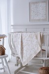 Çift Taraflı Bebek Battaniyesi - Toile De Jouy / Bej