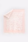 Çift Taraflı Bebek Battaniyesi - Toile De Jouy / Pembe