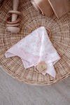 Müslin Bebek Ağız Bezi - Toile De Jouy / Pembe