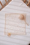 Müslin Bebek Örtüsü Ve 3’Lü Ağız Bezi Seti - Toile De Jouy / Bej