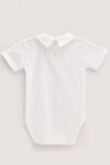 Nakışlı Body - Toile De Jouy / Mavi