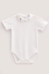 Nakışlı Body - Toile De Jouy / Mavi