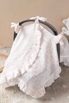 Puset Örtüsü - Toile De Jouy / Pembe